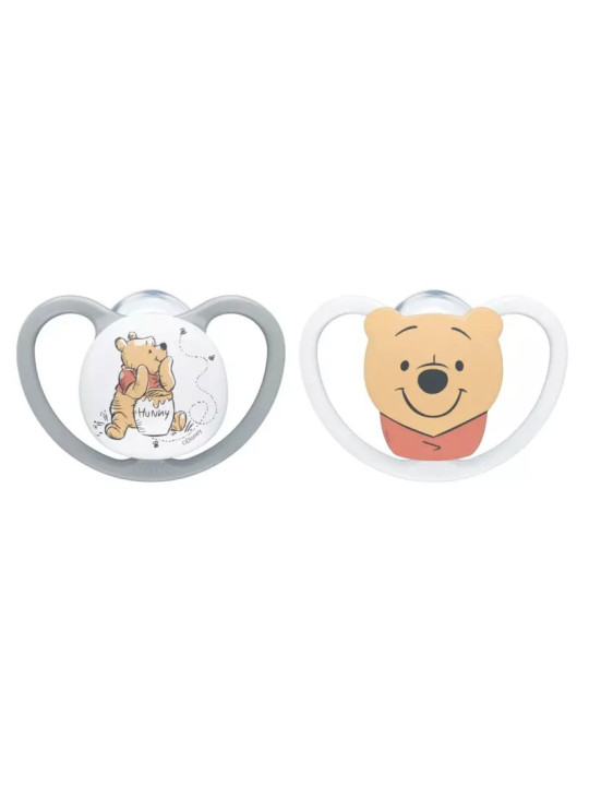 NUK SUCETTE SPACE LOT DE 2 0-6M