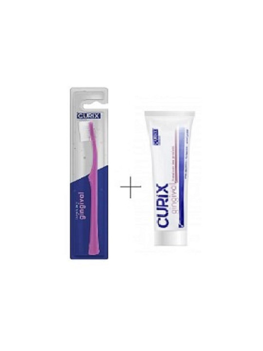 CURIX DENT GINGIVAL 75ML + BROSSE A DENT GRATUITE