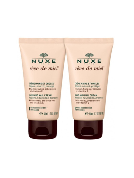 NUXE REVE DE MIEL CREME MAINS 50 ML X2 -40%