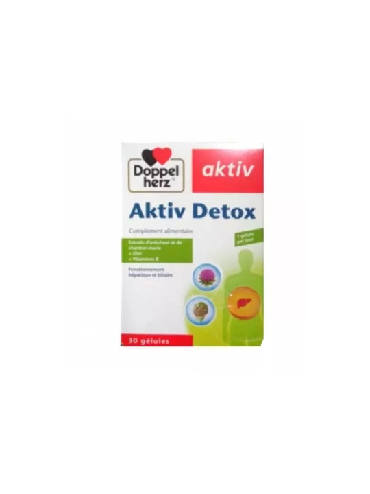 AKTIV DETOX -  Detox Foie 30 GELULES Chardon-Marie
