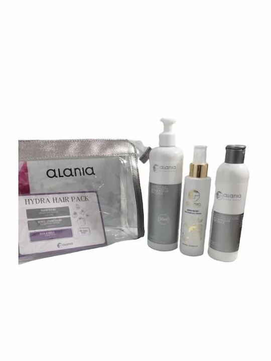ALANIA trousse hydra hair Pack Shamp + AP + Huile gratuit