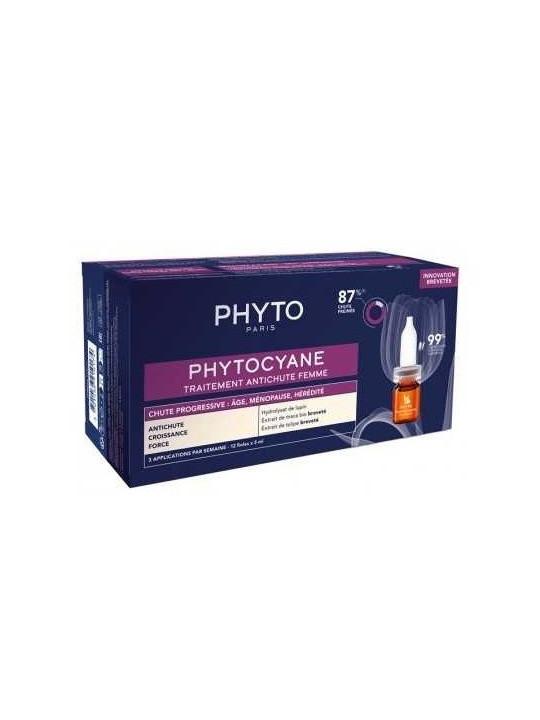 PHYTOCYANE ANTI-CHUTE FEMME PROGRESSIVE 12/AMP