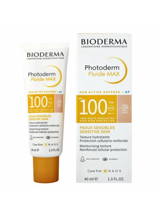 BIODERMA photoderm max creme teinte claire spf 100, 40ml
