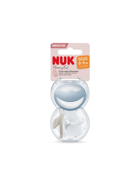 NUK 2 SUCETTES MOMMY FEEL 0-9M