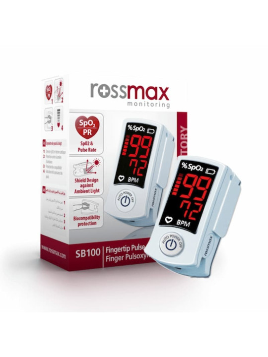 ROSSMAX OXYMÈTRE DE POULS DU BOUT DES DOIGTS SB100