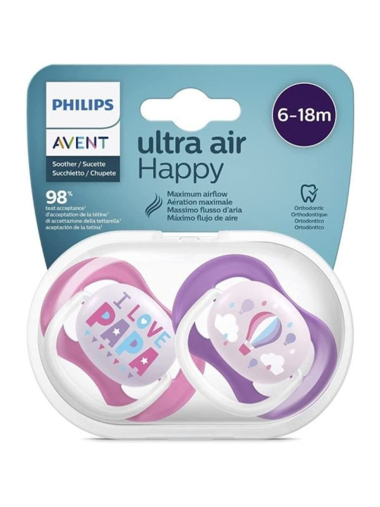 AVENT 2 SUC ULTRA-AIR 6-18M SCF.080/04