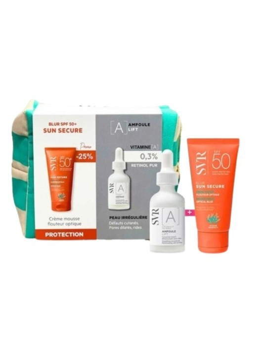 SVR Trousse Ampoule[A]+Sun Secure Blur -25% + TROUSSE