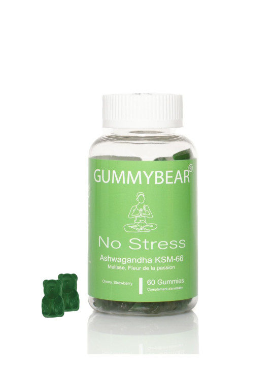 GUMMYBEAR NO STRESS GUMMIES B/60