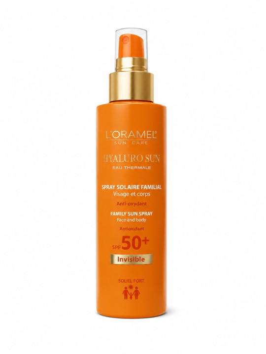 L'Oramel Hyalurosun   Spray solaire familial SPF50+  150ml