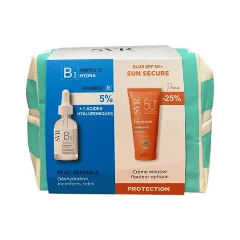 SVR Trousse Ampoule[B]+Sun Secure Blur -25% + TROUSSE