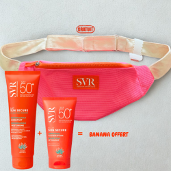 SVR COFFRET SUN SECURE LAIT 250ML + BLUR 50ML + BANANE OFFERTE