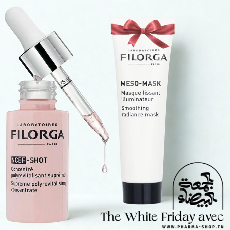 FILORGA NCEF SHOT CONCENTRE POLYREVITALISANT SUPREME 15ML+(PRODUIT OFFERT AU CHOIX)