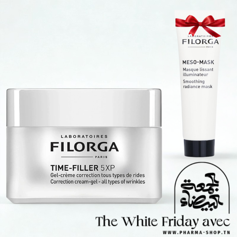 FILORGA TIME FILLER 5XP GEL CREME CORRECTION TOUS TYPES DE RIDES PMG 50ML+(PRODUIT OFFERT AU CHOIX)