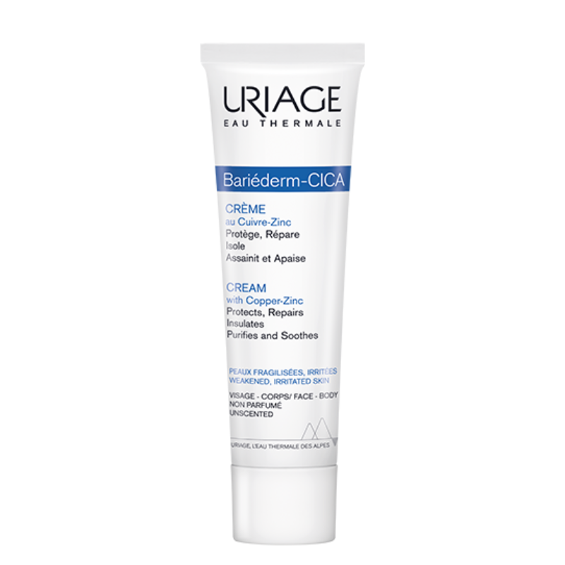 URIAGE BARIEDERM CICA CREME AU CUIVRE ZINC 100ML