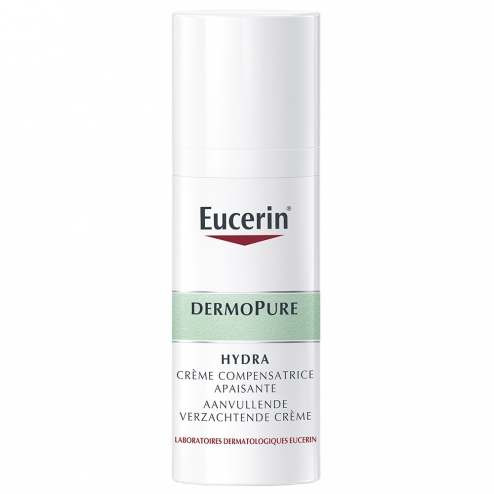 EUCERIN DERMOPURE HYDRA CREME COMPENSATRICE APAISANTE 50ML