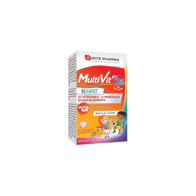 FORTE PHARMA MULTIVIT'KIDS 30 COMPRIMES