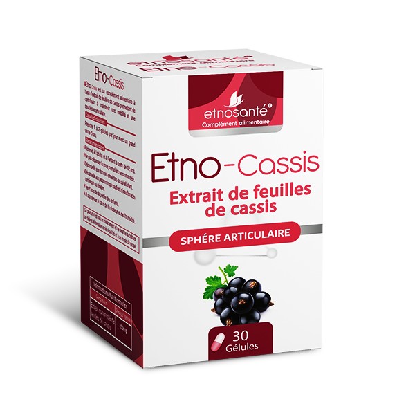 ETNOSANTE ETNO CASSIS EXTRAIT DE FEUILLES DE CASSIS 30 CAPSULES