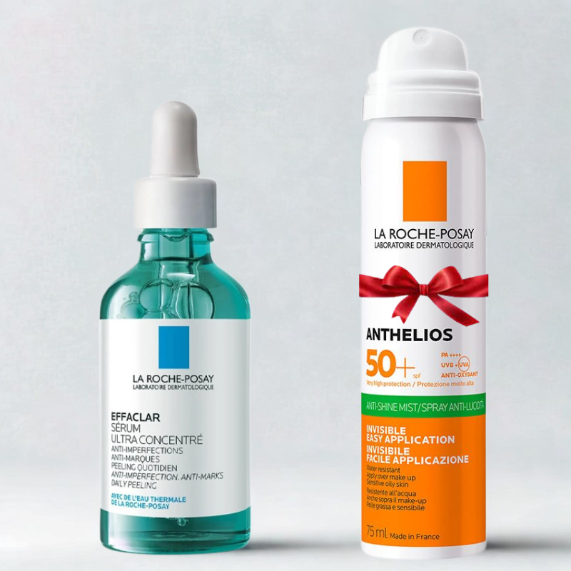 LA ROCHE POSAY EFFACLAR SERUM VISAGE ANTI IMPERFECTIONS 30ML+ ANTHELIOS BRUME VISAGE SPF50+ (OFFERT)