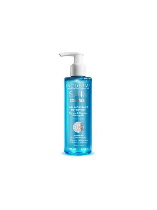 INODERMA GEL MOUSSE NETTOYANTE SKIN BOOSTER 200 ML
