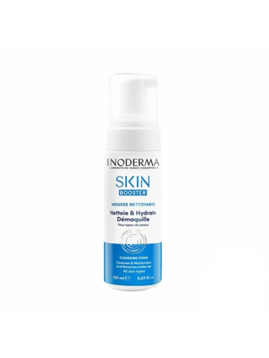 INODERMA MOUSSE NETTOYANTE SKIN BOOSTER 150 ML