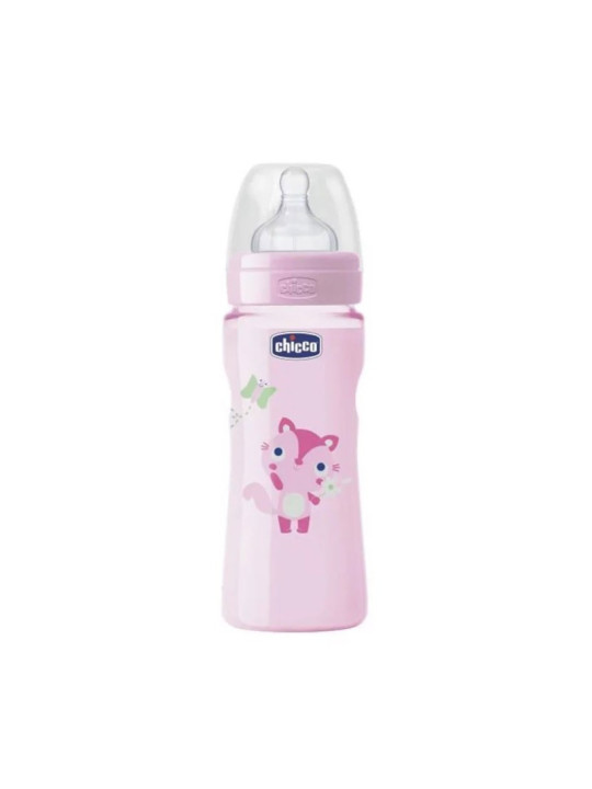 CHICCO BIB FILLE 330 ROSE 286371