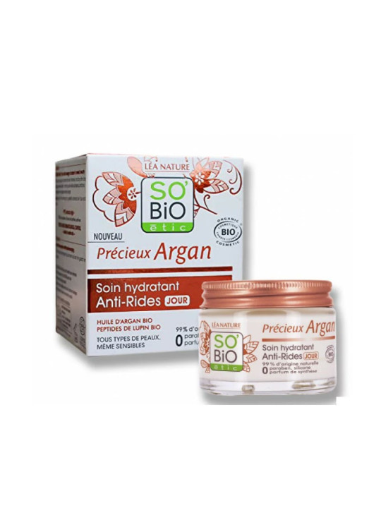 SO BiO Precieux Argan Soin Hydratant Jour 50ML