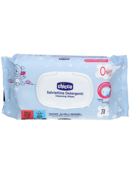 CHICCO LINGETTE BB MOMENT 72 PIECES /91630