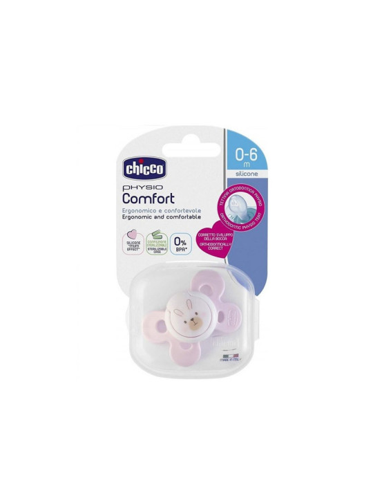 CHICCO SUCETTE PHY-CONFORT ROSE 0-6M R/74911110
