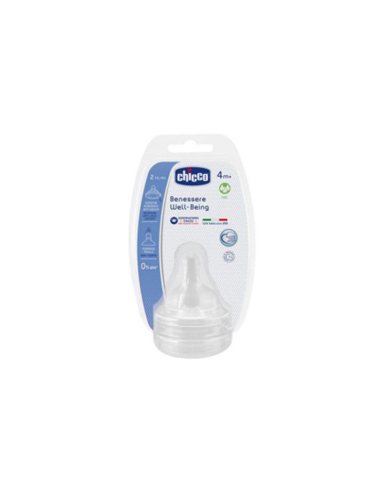 CHICCO TETINE 4M+ 3TR 2PIECES R208452