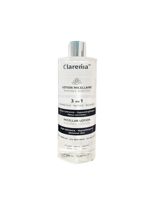 CLARENIA EAU MICELLAIRE 3EN1 500 ML