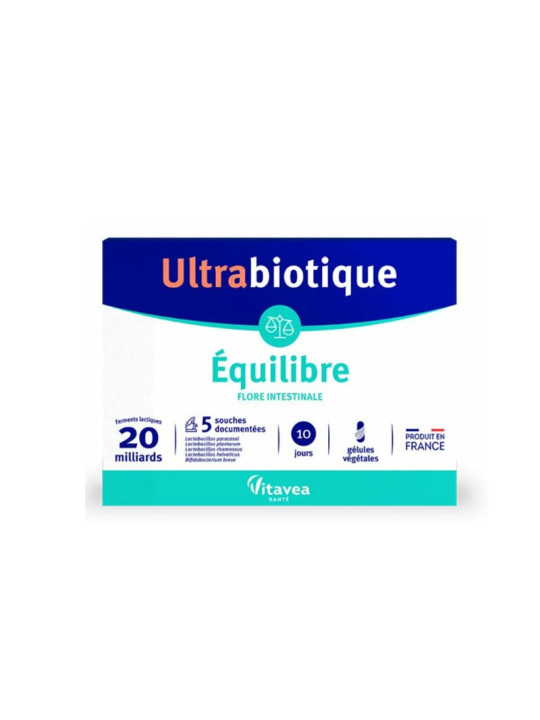 VITAVEA ULTRABIOTIQUE EQUILIBRE 10 Gelules