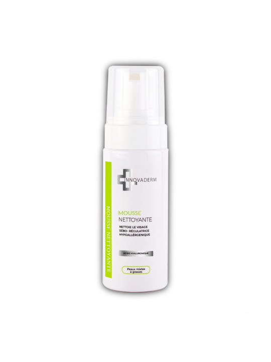 INNOVADERM MOUSSE NETTOYANTE PEAUX.GRASSES 150ML