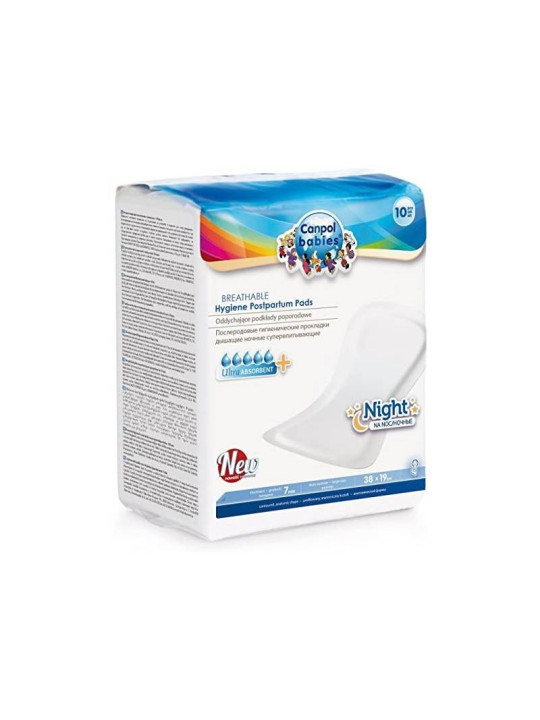 Canpol Babies  pads d'hygienne nuits bt/10 ref.78/001