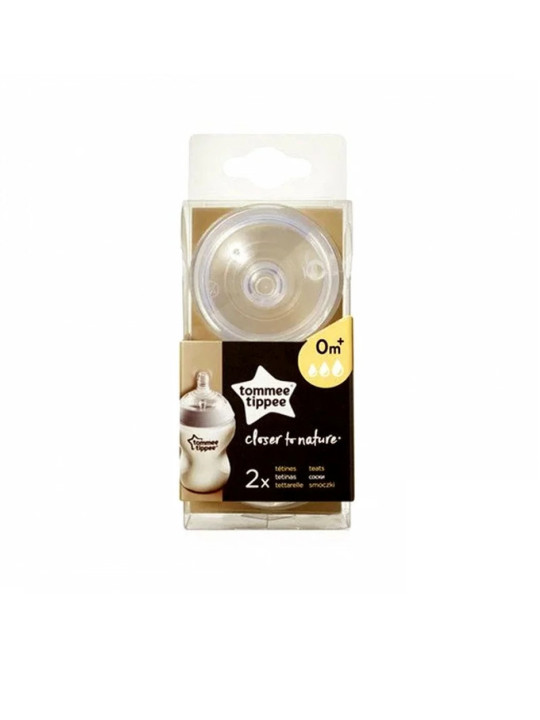 TOMMEE TIPPEE tetines 0m+ debit variable x 2 ref/42214042