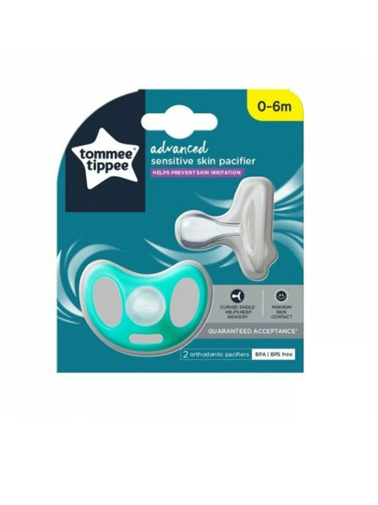TOMMEE TIPPEE advanced sensitive sucette 0-6m  ref/43349303