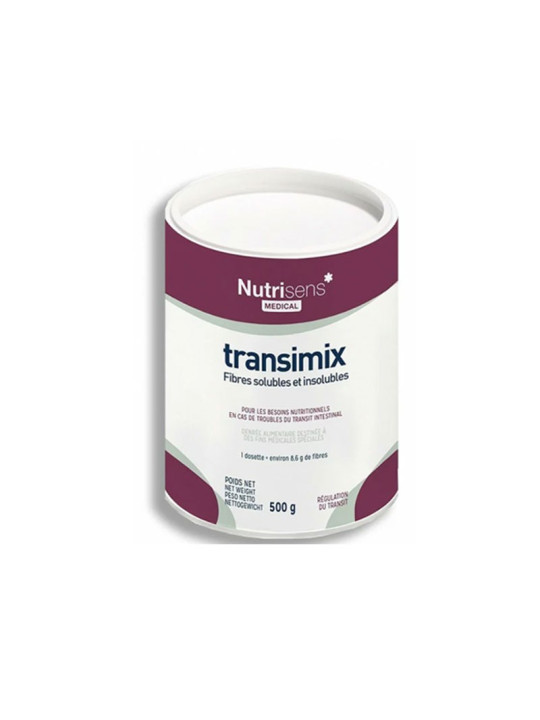 NUTRISENS TRANSIMIX - FIBRES SOLUBLES ET INSOLUBLES 500GR
