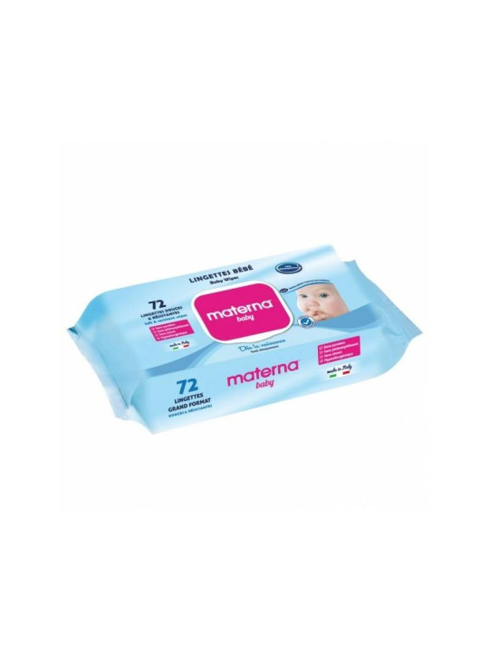 MATERNA BB LINGETTE BOITE DE 72 BLEU