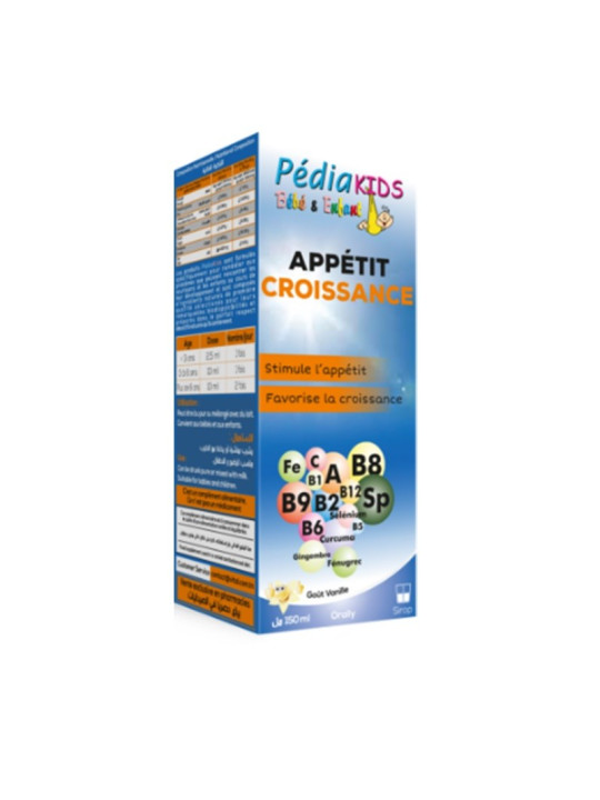 PEDIAKIDS APPETIT CROISSANCE 150ML
