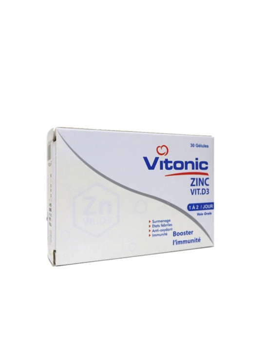 VITONIC ZINC VIT.D3 BT/30