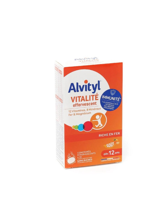 Alvityl Multivitamine Effervescents Sans Sucre 30 comprimés