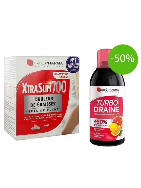 TURBO DRAIN (PACK XTRA SLIM + 1TURBO DRAINE 50%)