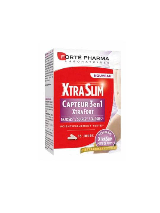 FORTE PHARMA XTRASLIM CAPTEUR 3 EN 1 60gélules