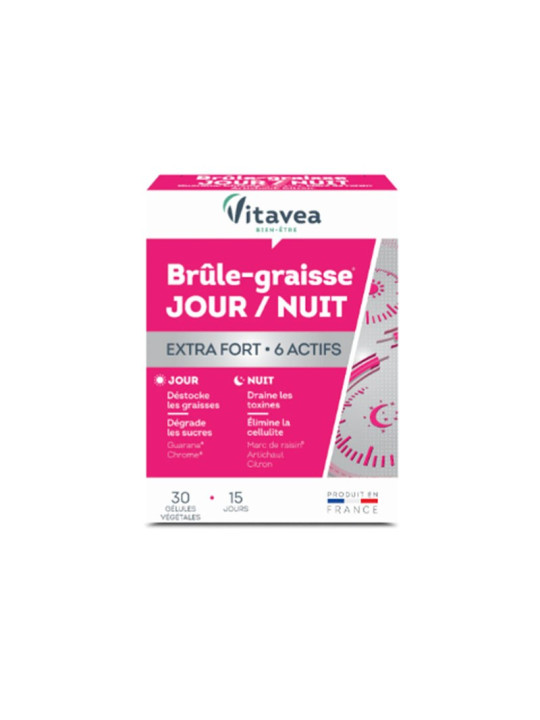 VITAVEA BRULE GRAISSE JOUR NUIT 30 Gelules