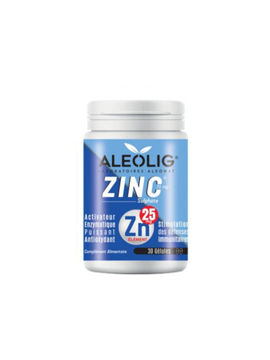 ALEOLIG ZINC 25MG BOITE DE 30