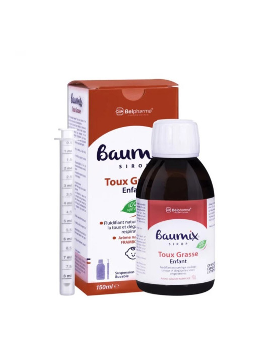 BAUMIX SIROP TOUX GRASSE ENFANT 150 ML