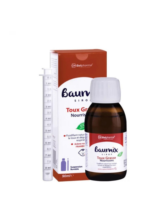 BAUMIX SIROP TOUX GRASSE NOURRISSANT 90 ML