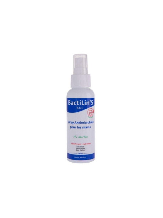 BACTILIN'S SPRAY DESINFECTANT POUR LES MAINS 100 ML