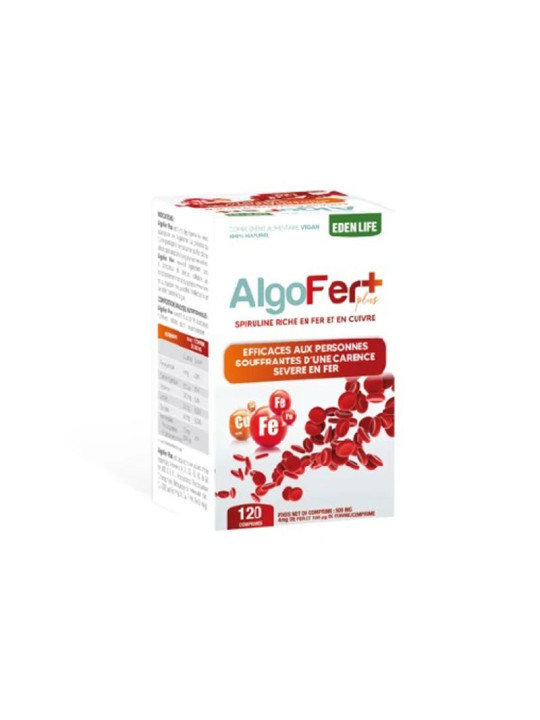 ALGOFER PLUS BT/120 COMPRIMES