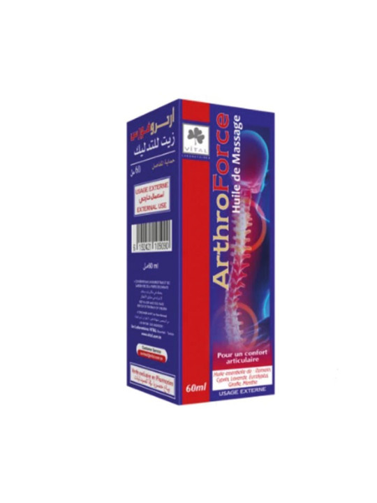 ARTHROFORCE HUILE DE MASSAGE VITAL 60ML