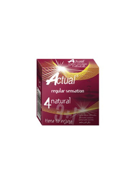 ACTUAL PRESERVATIF NATUREL BT/4